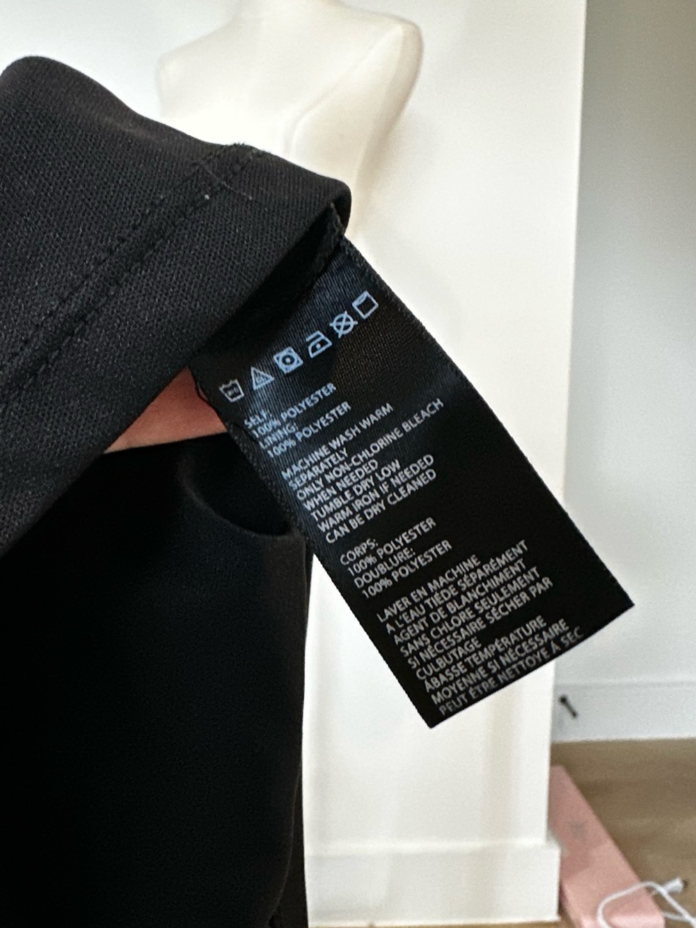 SILENCE + NOISE Black Halter Racerback Midi Slip Dress - Picture 8 of 8